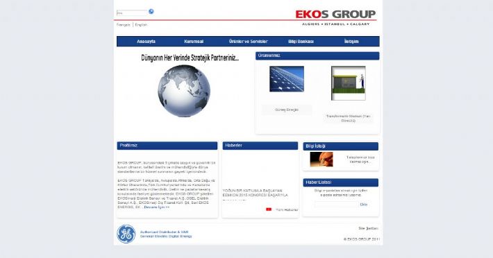 EKOS Grup,Ekosinerji,Web Sitesi
